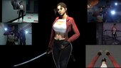 Zoey de Left 4 Dead 2 con cuerpo de Suiko de One Punch Man CON MOVIMIENTO EN LOS SENOS Mod porteado de Left 4 Dead 2